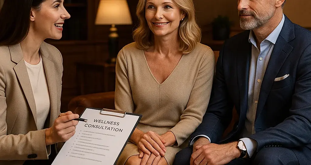 Executive-level personalized wellness support consultation in Victoria BC with professional health coordinator