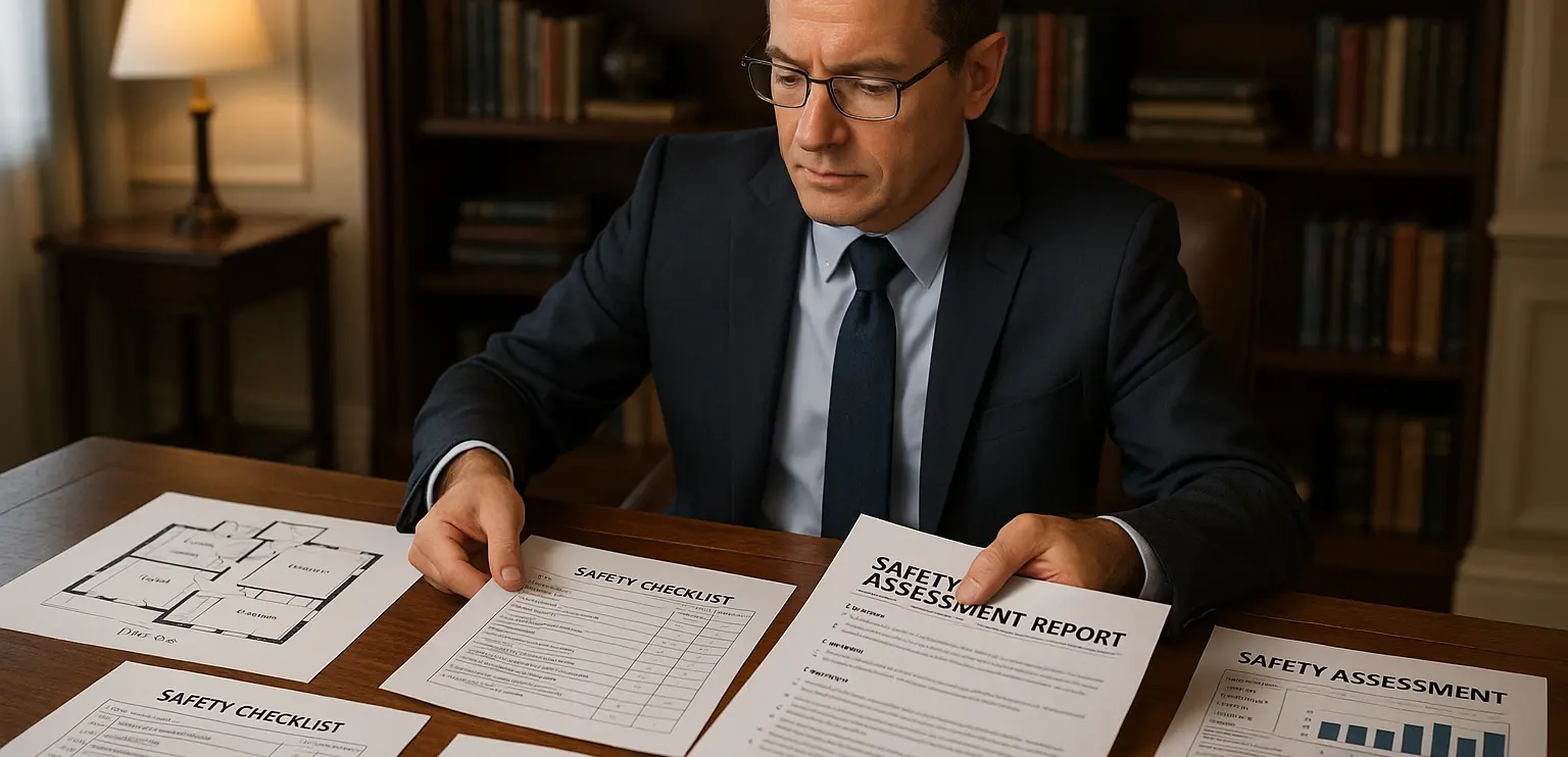 Professional safety planning and documentation services for fall risk assessment in Victoria BC