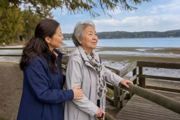 Family peace of mind with Chemainus senior home care