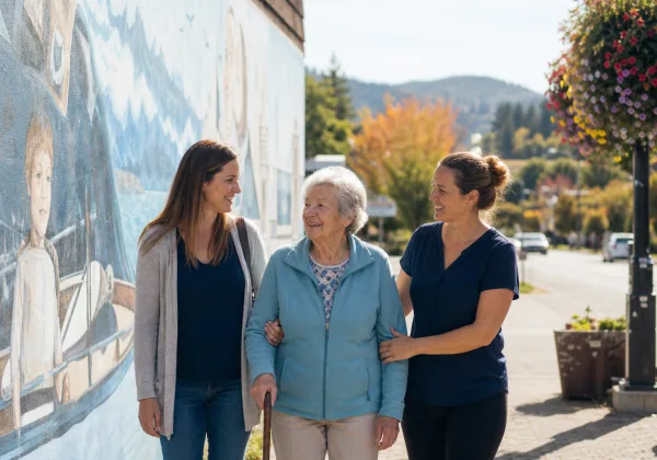 Chemainus senior home care in the mural town
