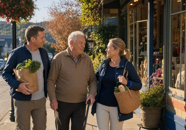Chemainus senior home care near village shops and services