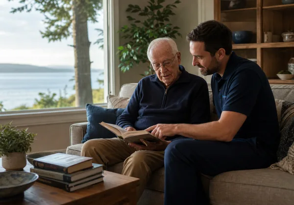 Cordova Bay senior home care aging in place support