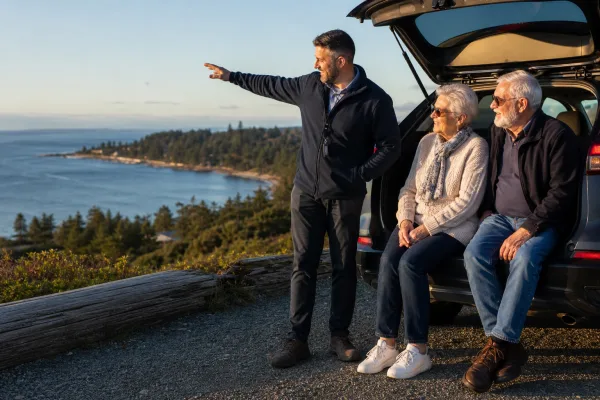 Ocean view drives for Cordova Bay senior home care