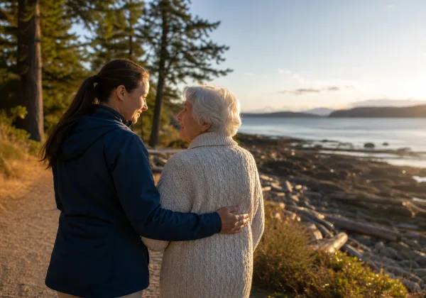 Crofton senior home care in a coastal community