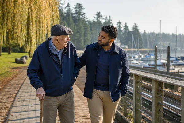 Family peace of mind with Duncan senior home care