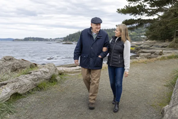 Stadacona Park outing for Fernwood Hillside senior home care
