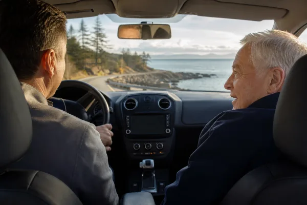 Galiano Island scenic drives for Galiano Island senior home care