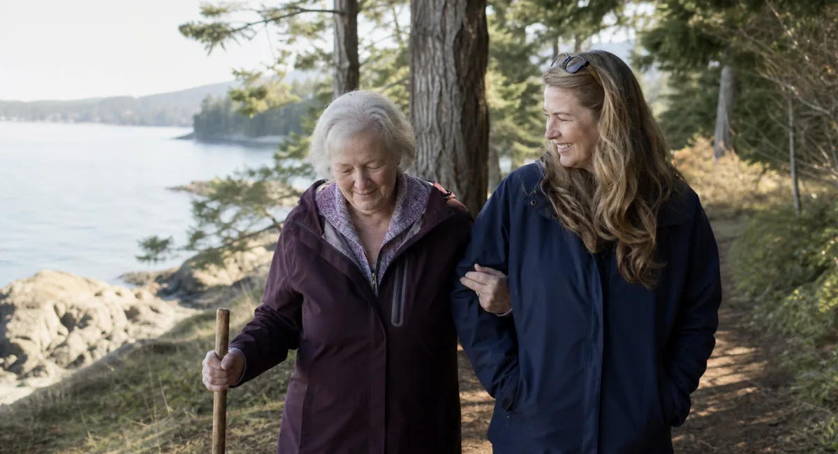 Galiano Island lifestyle support and companion care for seniors