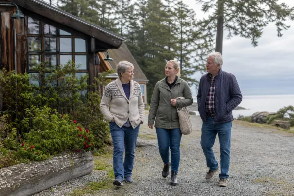 Local shops and errands for Galiano Island senior home care