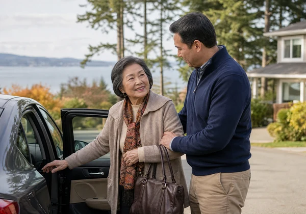 Happy Valley Luxton senior home care close to Langford services