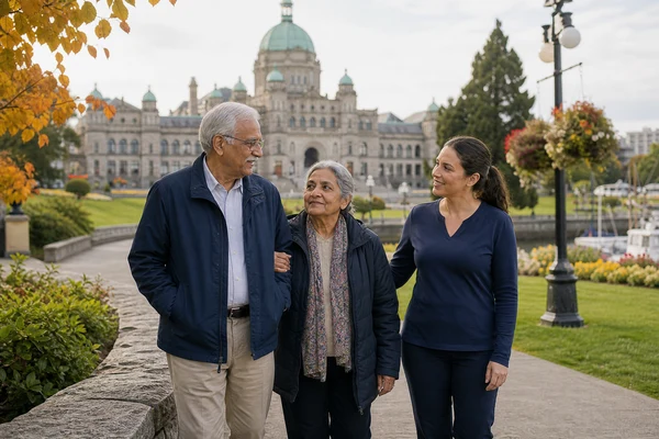 BC Legislature senior-friendly outing near James Bay