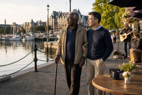 Inner Harbour outings for seniors near James Bay