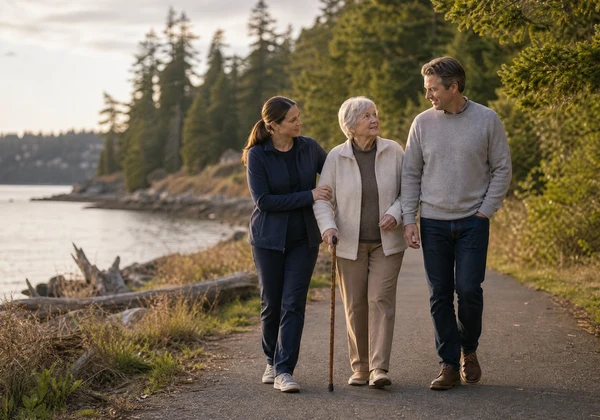 Dense senior population in James Bay Victoria