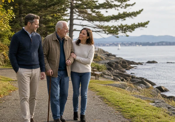 Waterfront senior lifestyle in James Bay Victoria