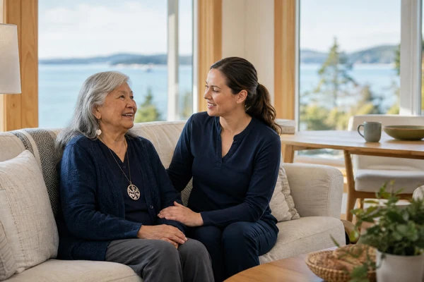 Brentwood Bay outing for Keating Turgoose senior home care