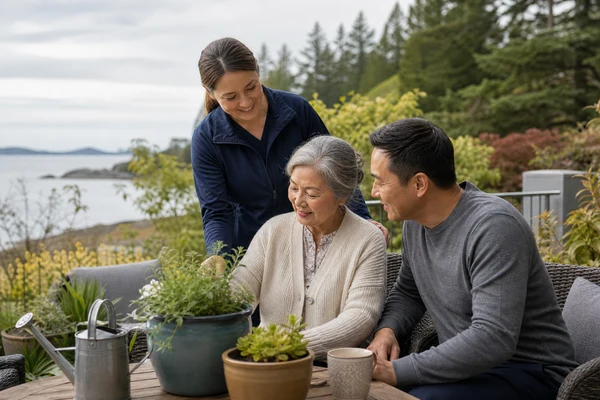 Family peace of mind with Keating Turgoose senior home care