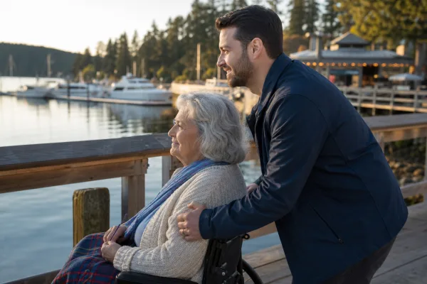 At-home support from Ladysmith senior home care services