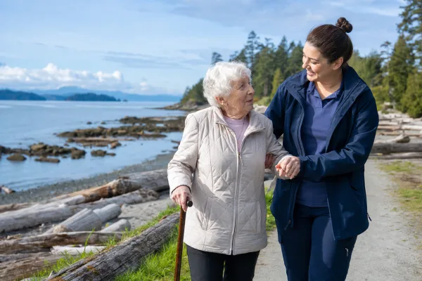 Family peace of mind through Ladysmith senior home care