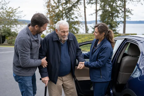 Medical appointment transportation for Ladysmith senior home care