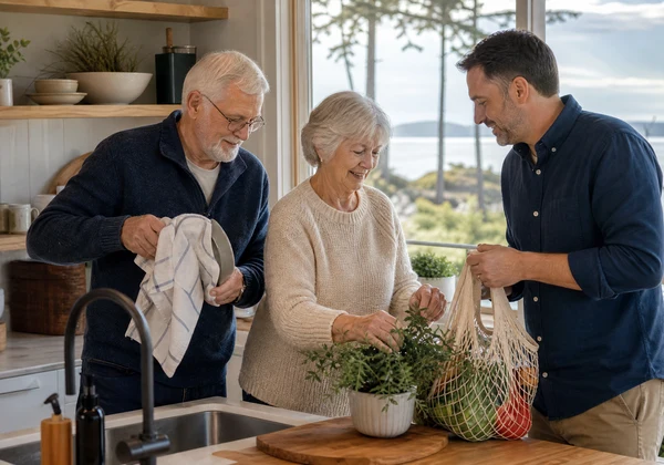 Ladysmith senior home care in a growing retirement community