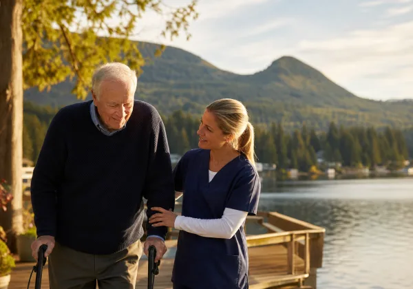 Lake Cowichan senior home care in the gateway to Cowichan Lake