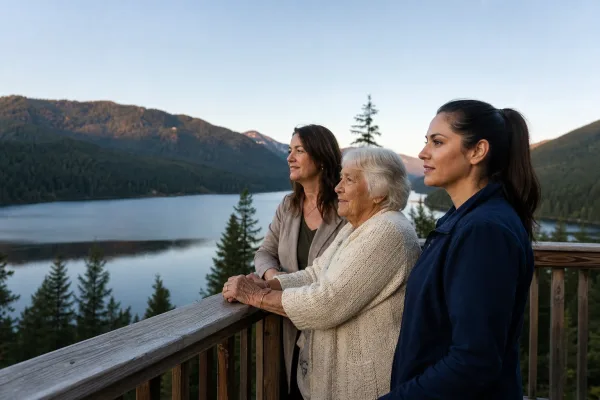 Western Cowichan Valley scenic drives for Lake Cowichan senior home care