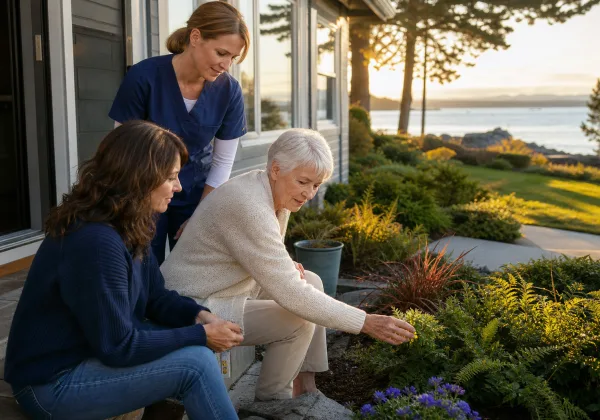 Lantzville senior home care for long-term homeowners