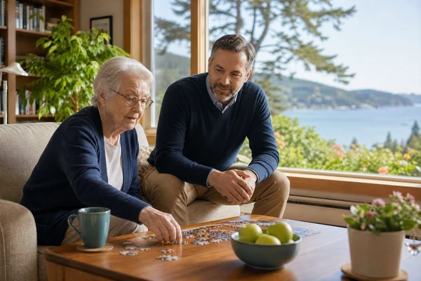 At home support for Maple Bay senior home care