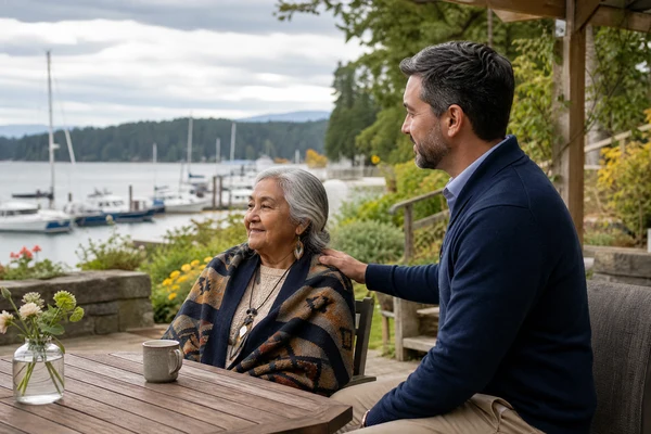 Maple Bay Marina outings for Maple Bay senior home care