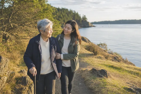 At home support for Mayne Island senior home care