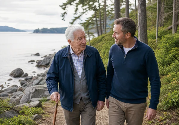 Mayne Island senior home care community connection and companionship