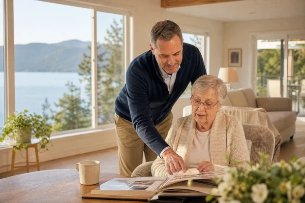 Family peace of mind with Mill Bay senior home care