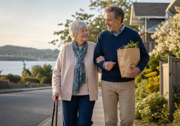 North Cowichan senior home care aging in place support