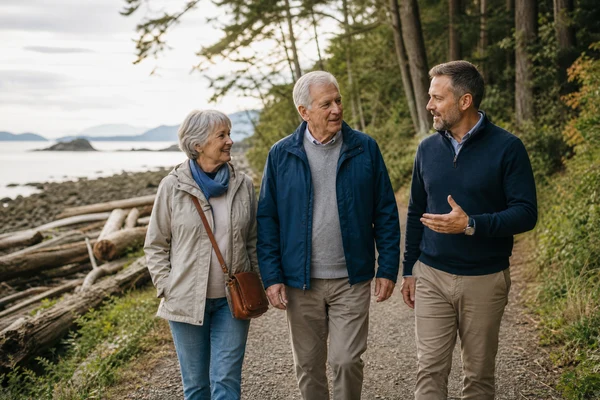 Medical appointment transportation for North Cowichan senior home care