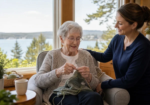 North Cowichan senior home care in residential neighbourhoods