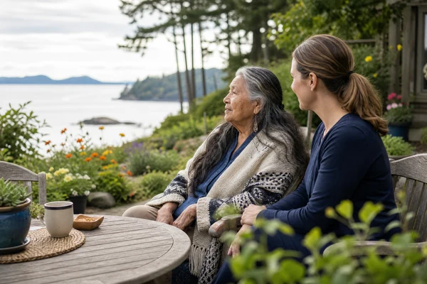 Scenic drives for Cowichan Bay senior home care