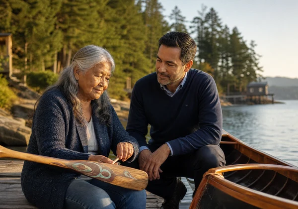 Pender Island senior home care aging in place support