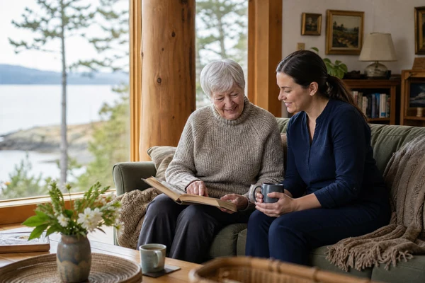 At home support for Pender Island senior home care