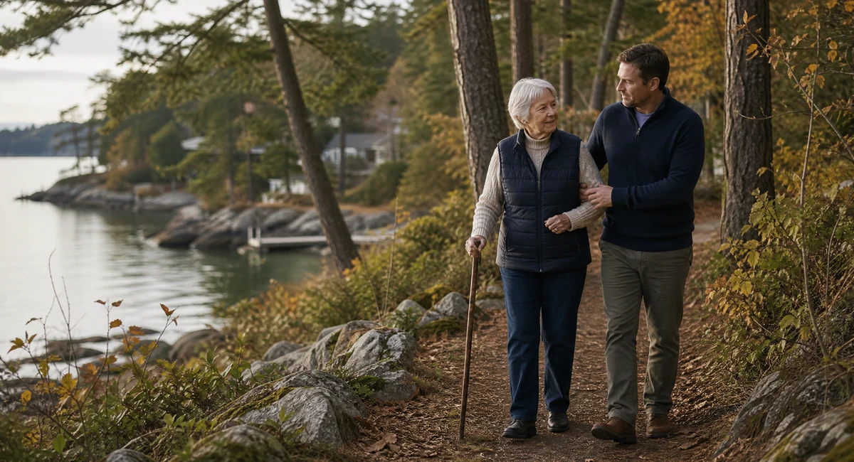 Pender Island lifestyle support and companion care for seniors