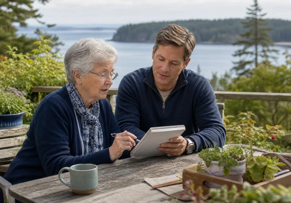 Saturna Island senior home care for limited mainland service access