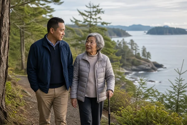 Local errands for Saturna Island senior home care