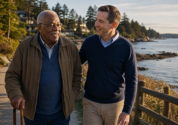 Swartz Bay senior home care aging in place support