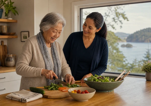 Swartz Bay senior home care for the residential population
